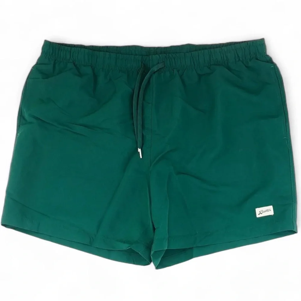 NWT Bather Solid Swim Trunk in Pine Size XXL